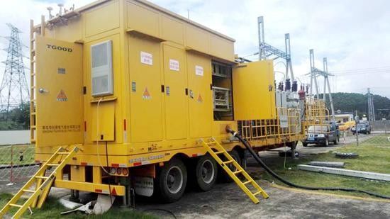 Мобильная подстанция трансформатора 145KV